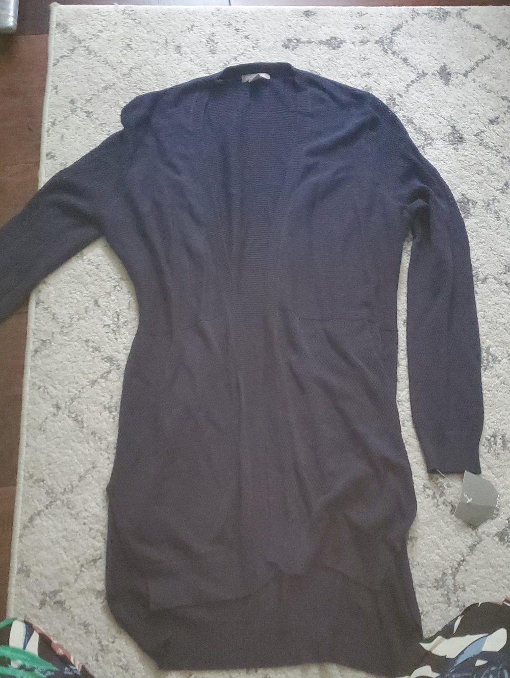 Classic Navy Long-Sleeve Knit Sweater Size Small New Witg Tags